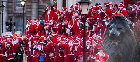 Barcelona, Spain SantaCon main image