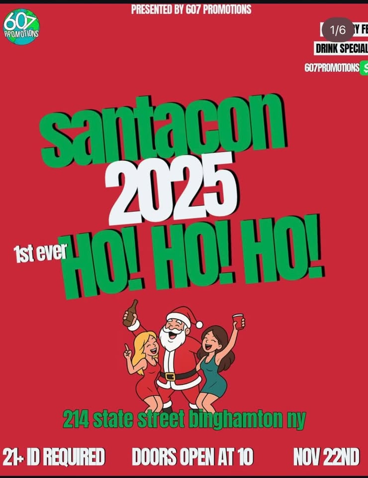 Binghamton, New&nbsp;York SantaCon main image