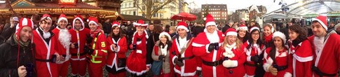 Düsseldorf, Germany SantaCon main image