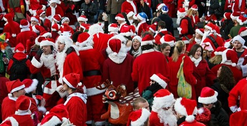 Hamburg, Germany SantaCon main image