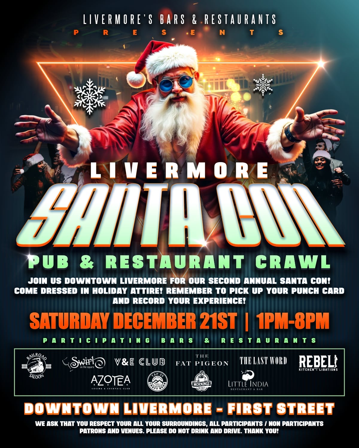 Livermore, California SantaCon main image