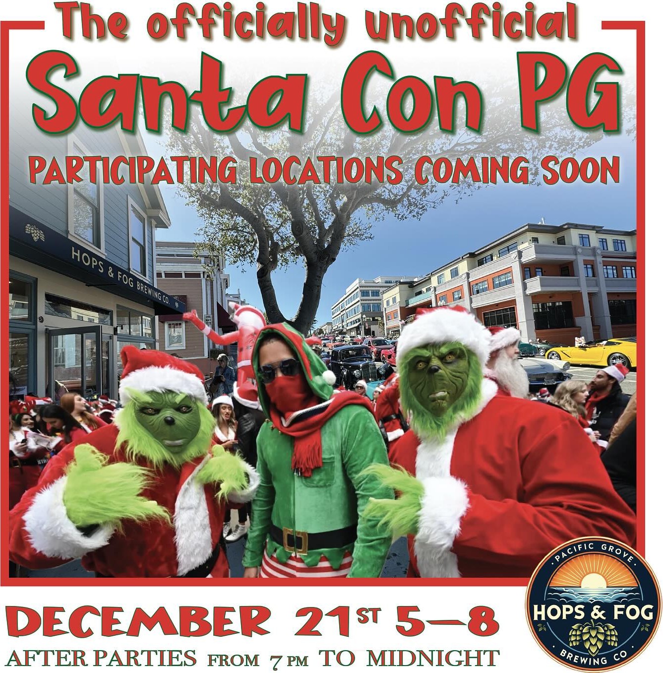 Pacific Grove, California SantaCon main image