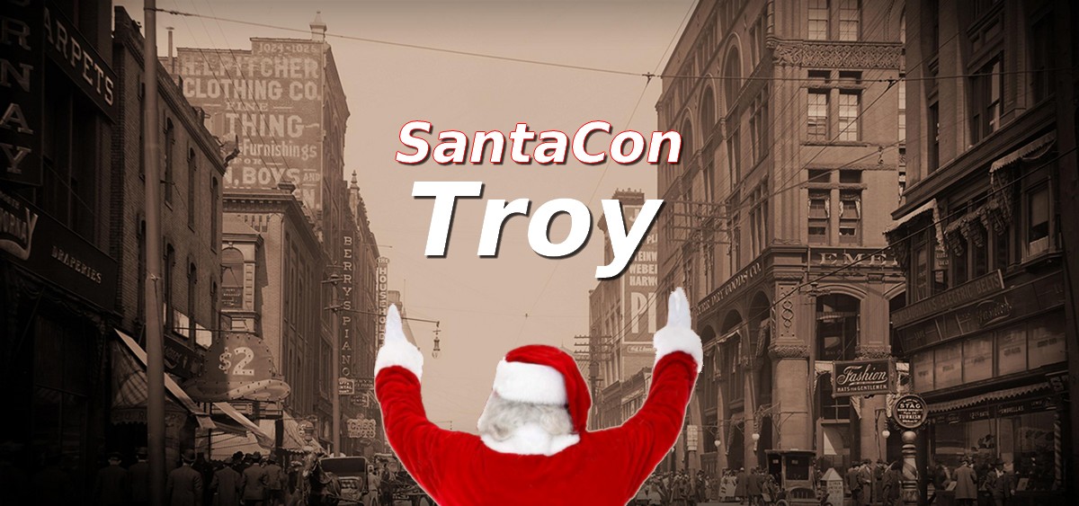 Troy, New York SantaCon main image