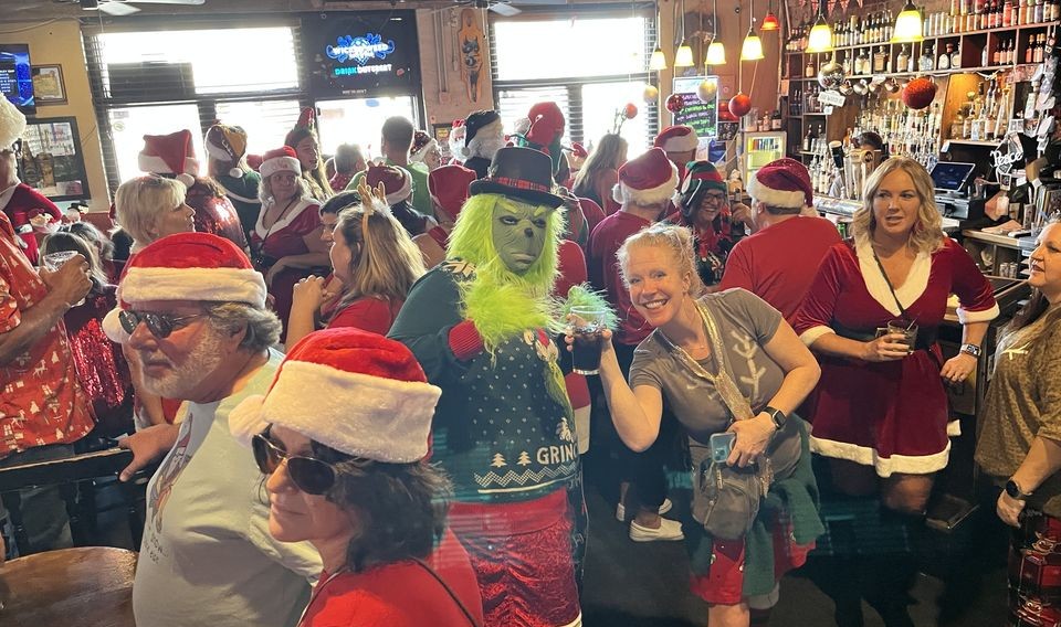 Wilmington, North Carolina SantaCon Downtown 2024 SantaCon.info