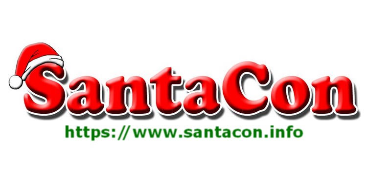 Image result for pictures of santa at santa con